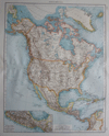 kaart Nordamerika
